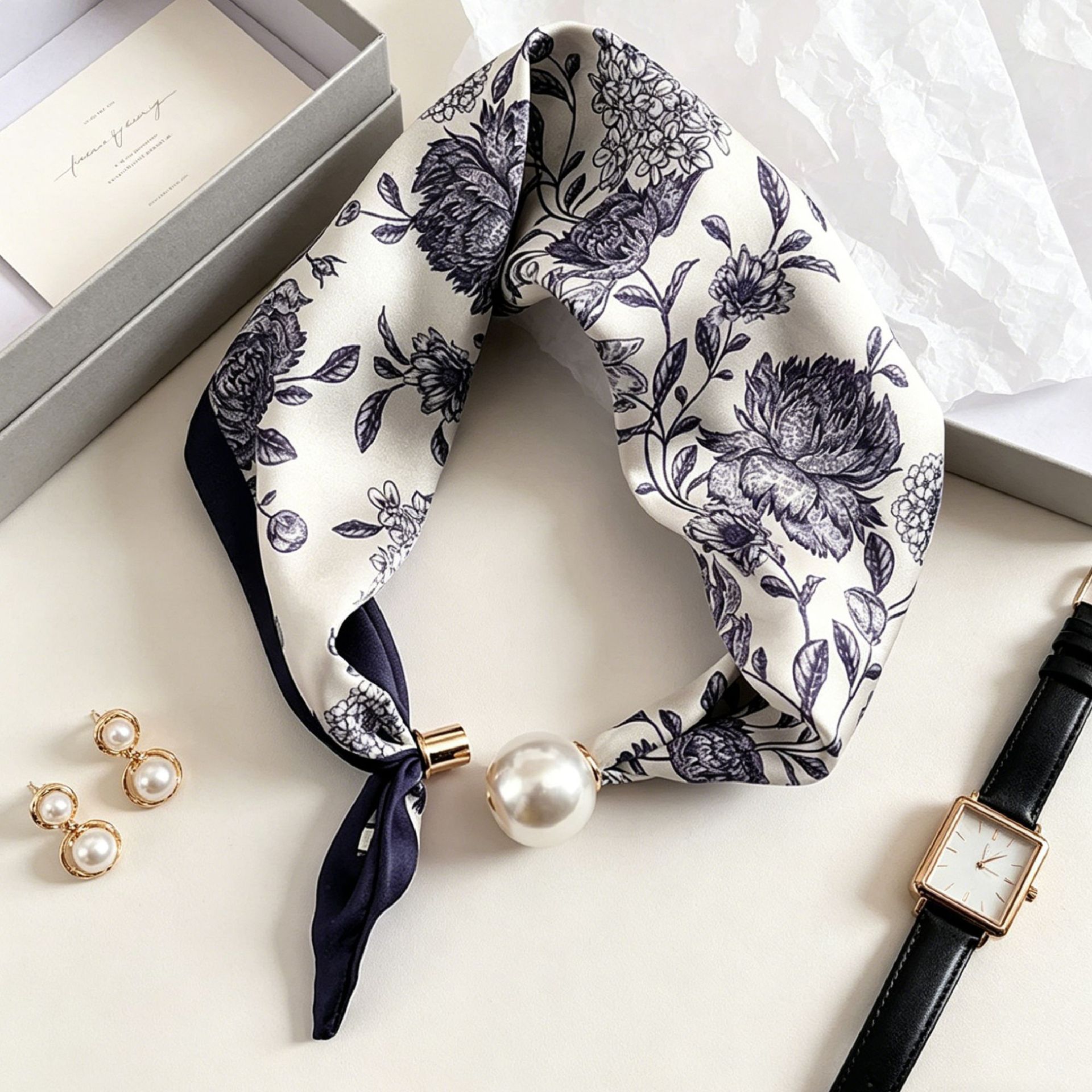 Luxe Knight Pearl magnetische  - Face Scarf Mask recensie en prijs