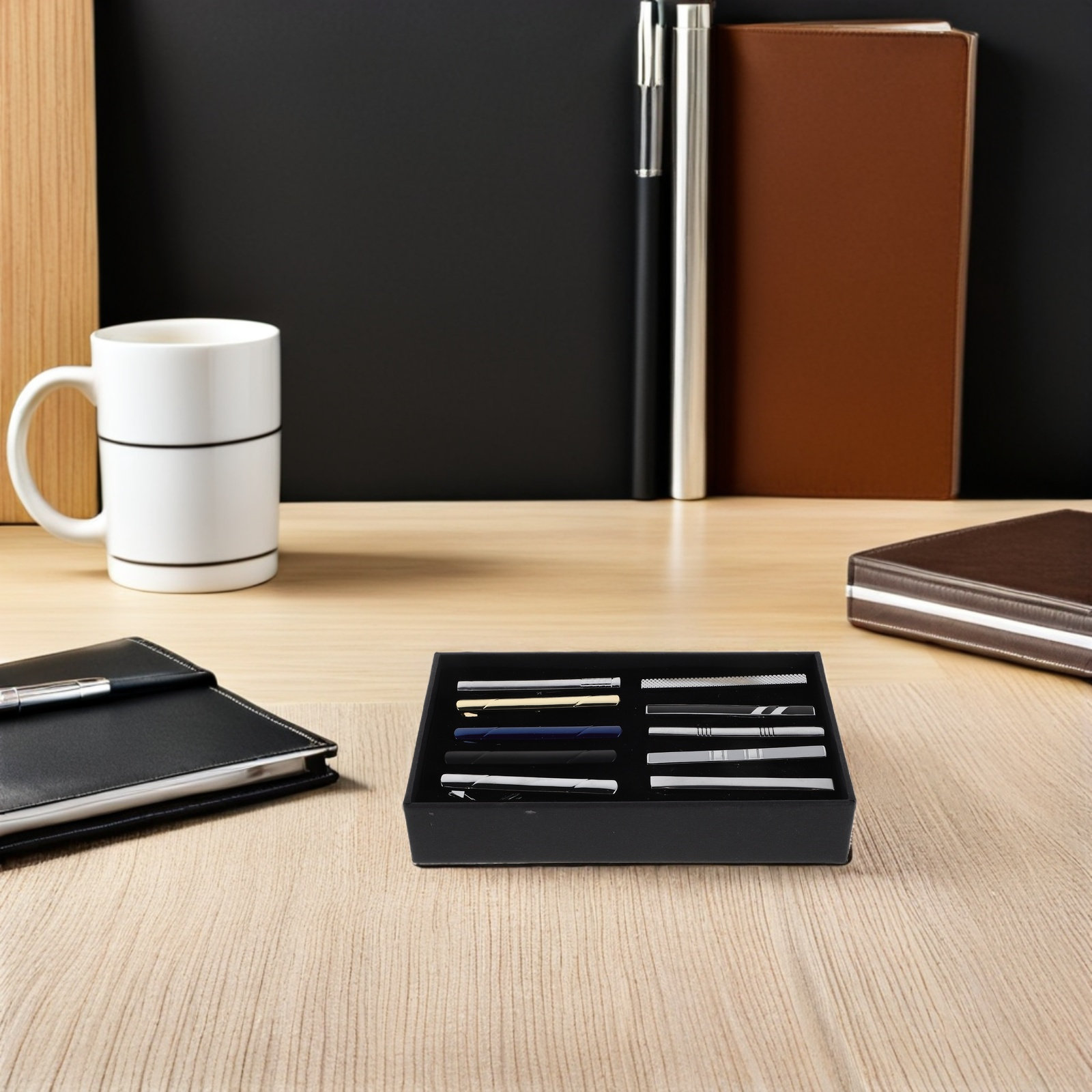 10-delige set stropdasclips, k - Tie Bar Set Gift recensie en prijs