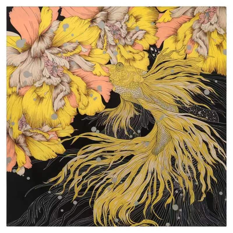 130Cm * 130Cm Zijden Sjaal Vro - Scarf Silk Square recensie en prijs