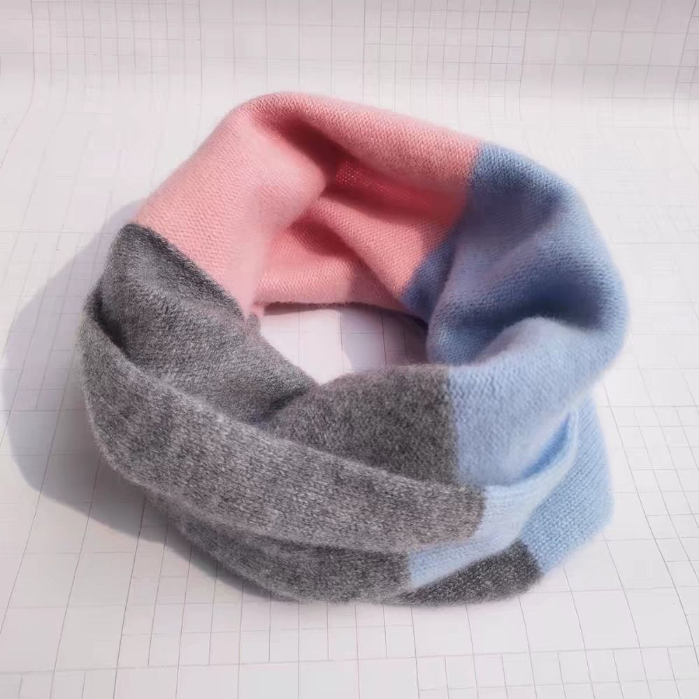 Zachte, gekleurde Infinity-sja - Infinity Scarf Knit recensie en prijs