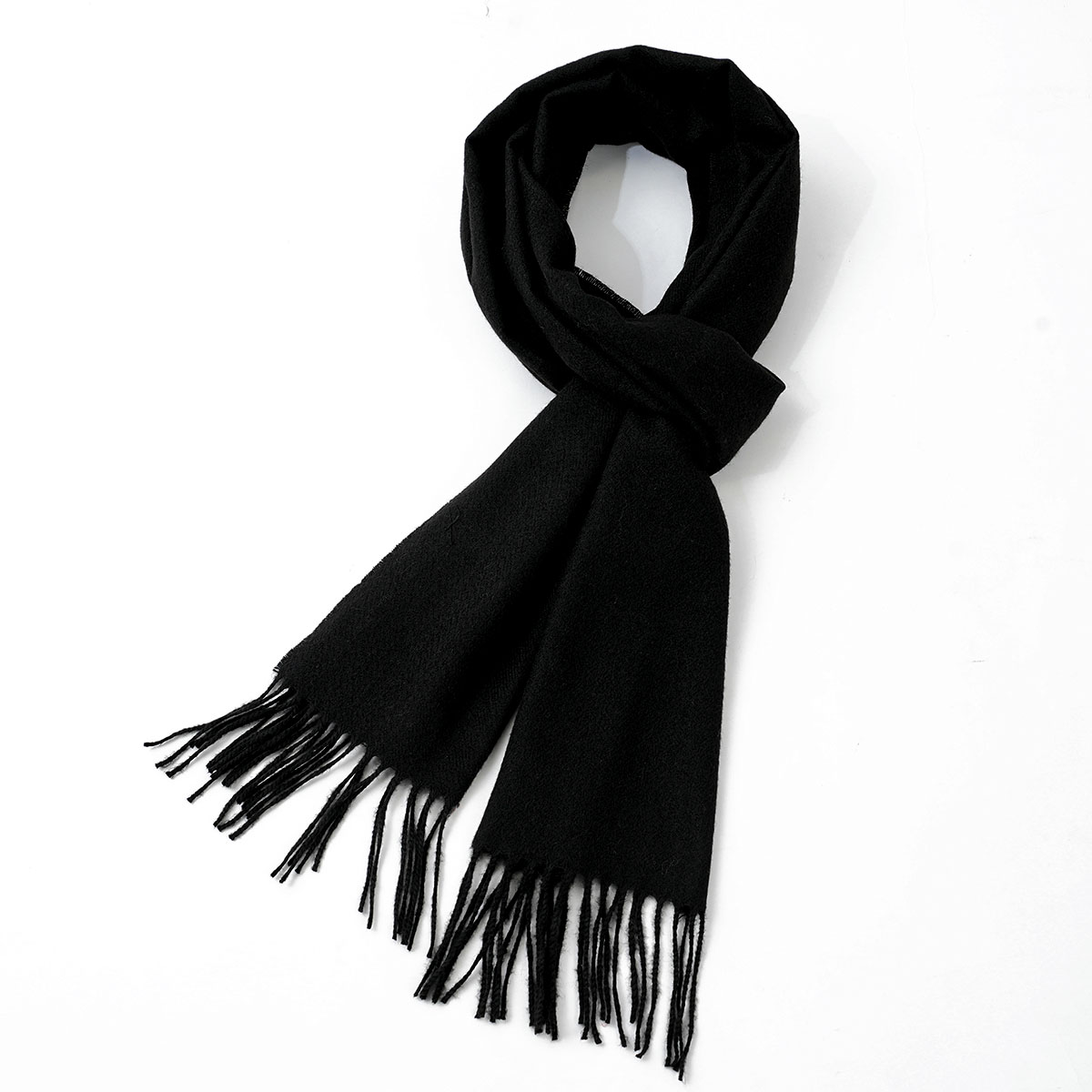 Heren effenkleurige imitatie k - Muffler Men Wool recensie en prijs